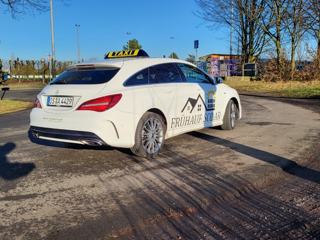 Mercedes-Benz CLA Taxi von Taxi Masood, Heckansicht